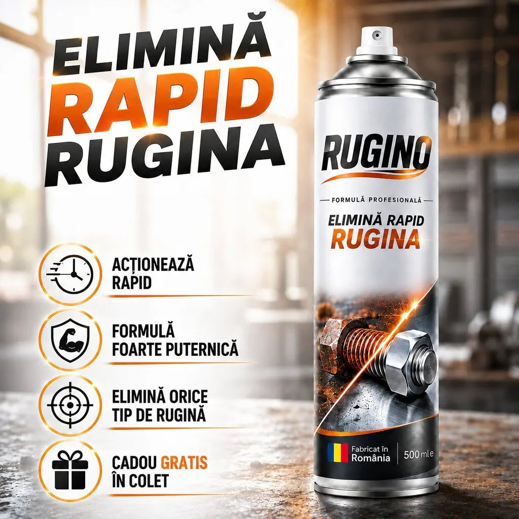 RUGINO® - Formulă Puternică și Profesională