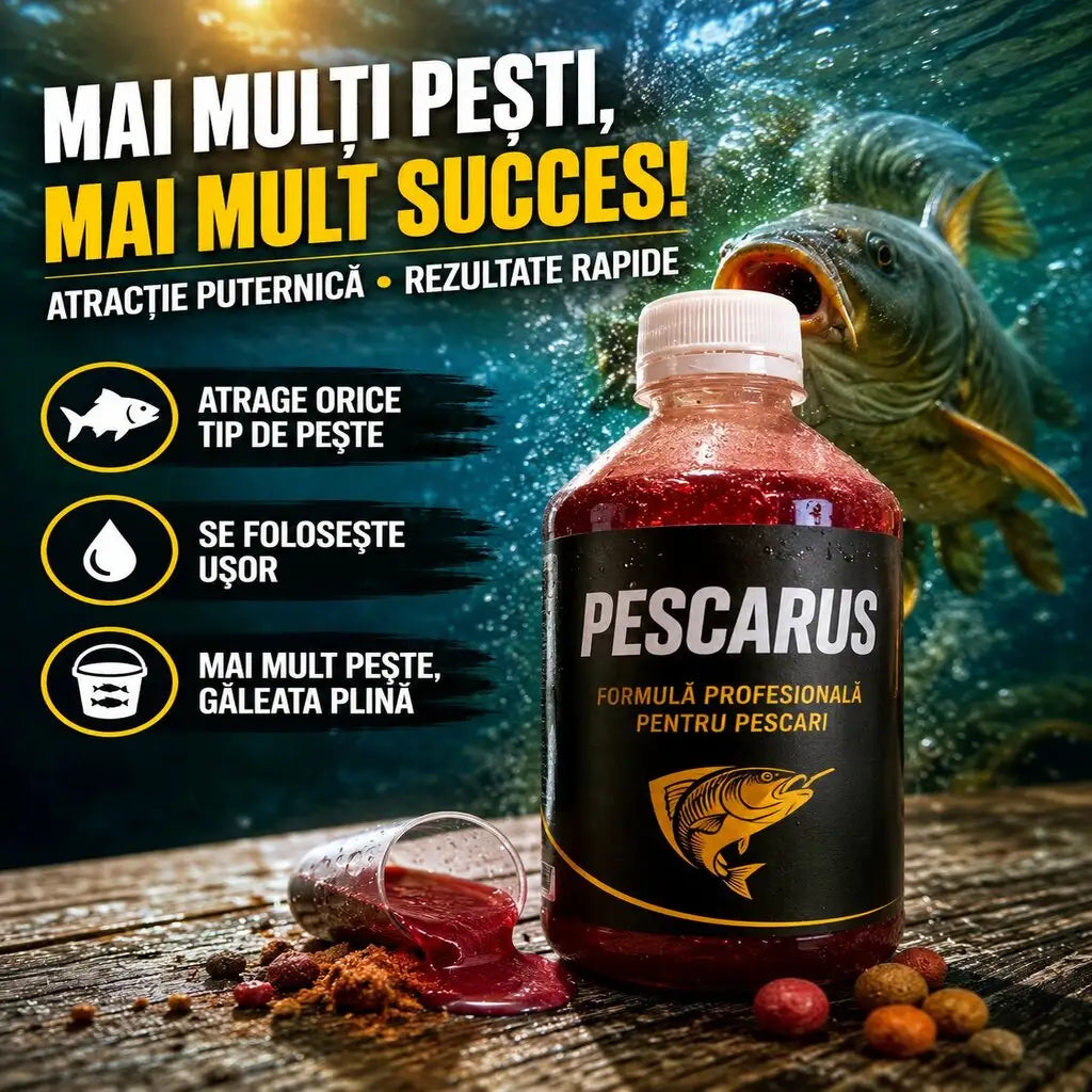 PESCARUS® - Formulă Profesională Pescuit
