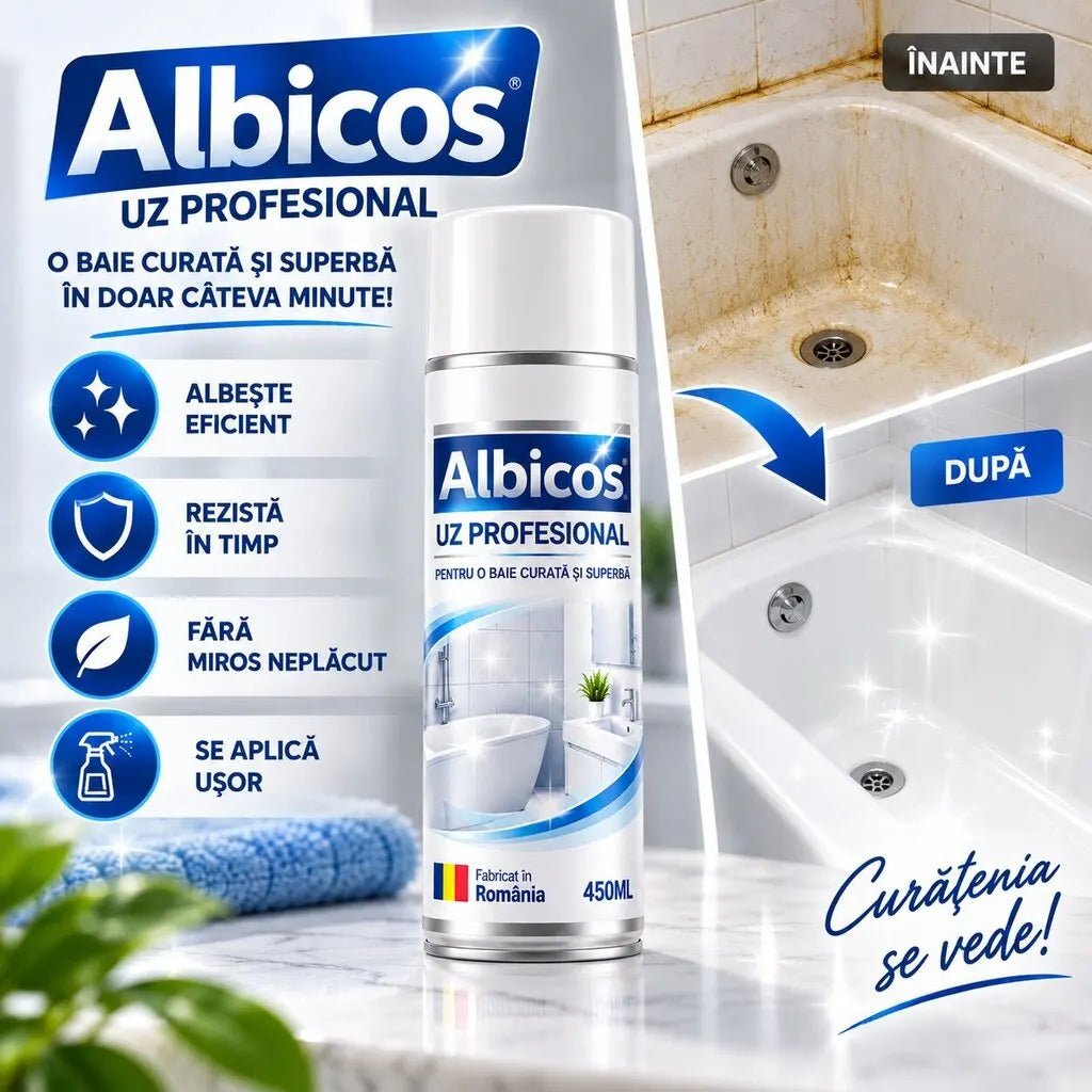 ALBICOS® - Aspect de nou în baia ta