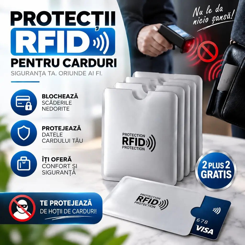 RFID® - Protecție pentru Carduri