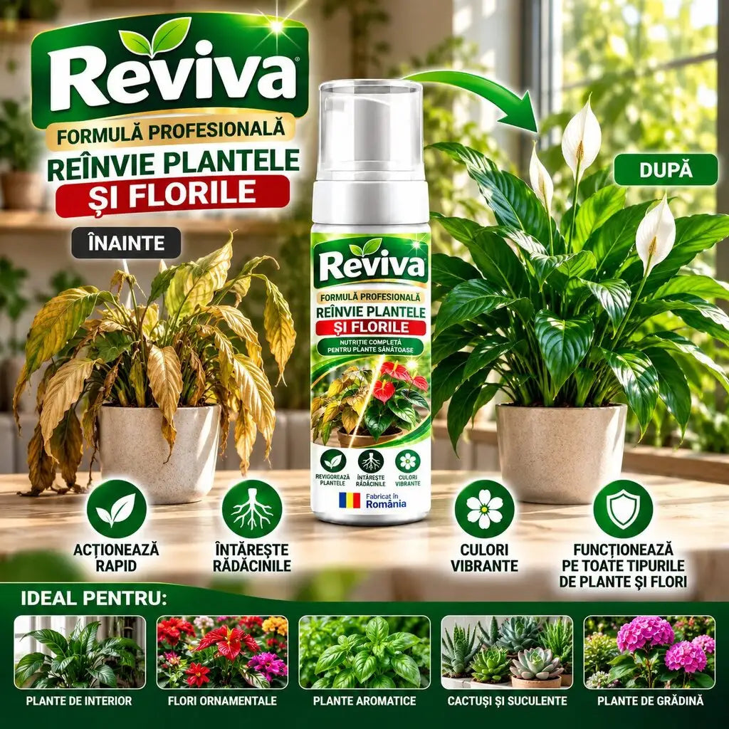 REVIVA® - Reînvie plantele și florile