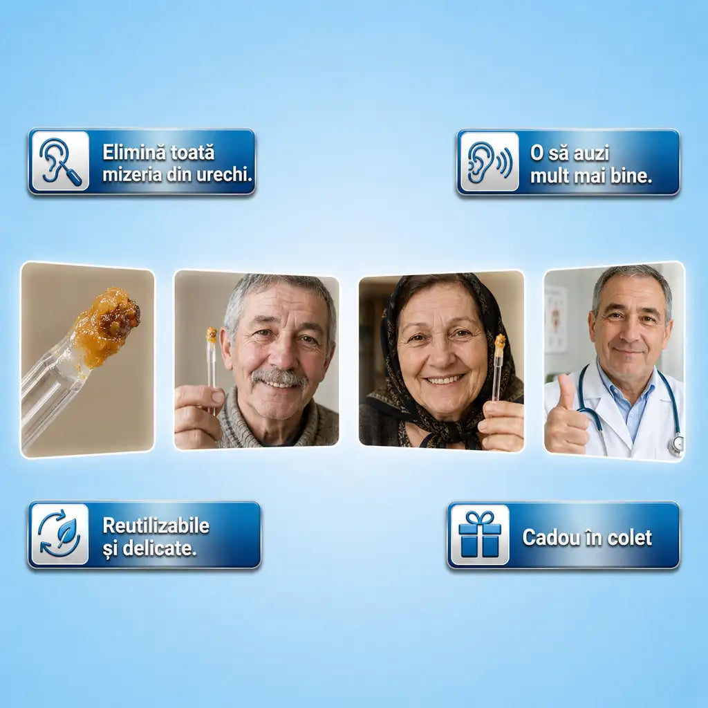 AudMAX - Elimină toată mizeria din urechi