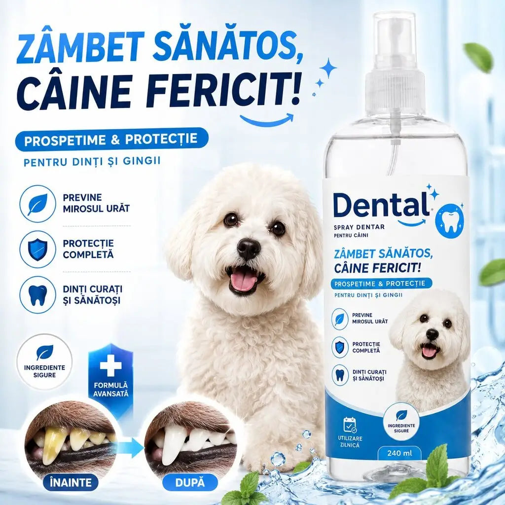 DENTAL® - Spray Dentar Câini