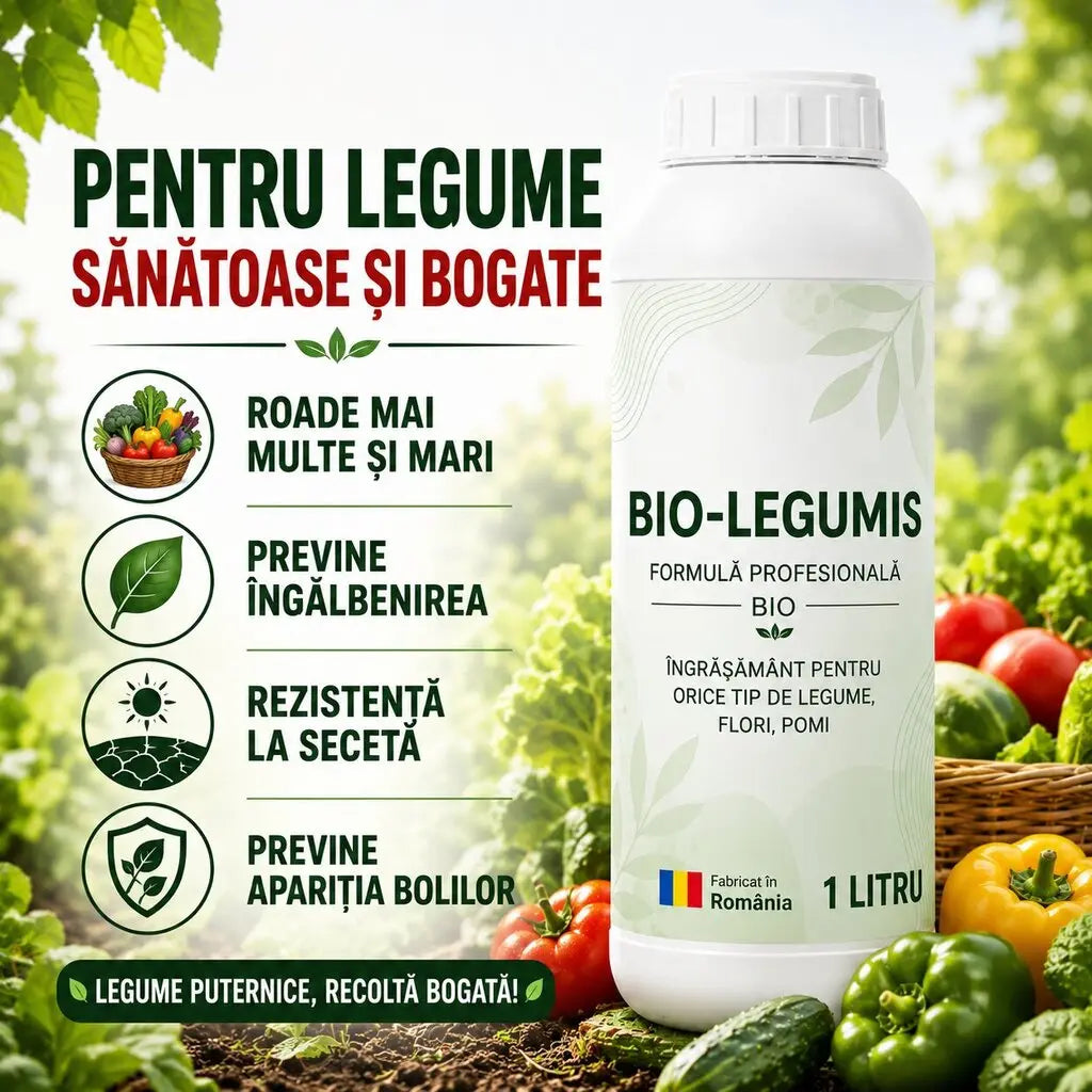 BIO-LEGUMIS® 1 LITRU - Îngrășământ lichid profesional