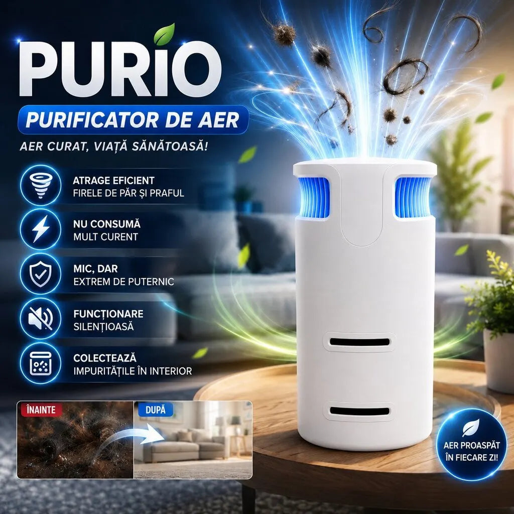 PURIO® - Elimină Părul și Praful