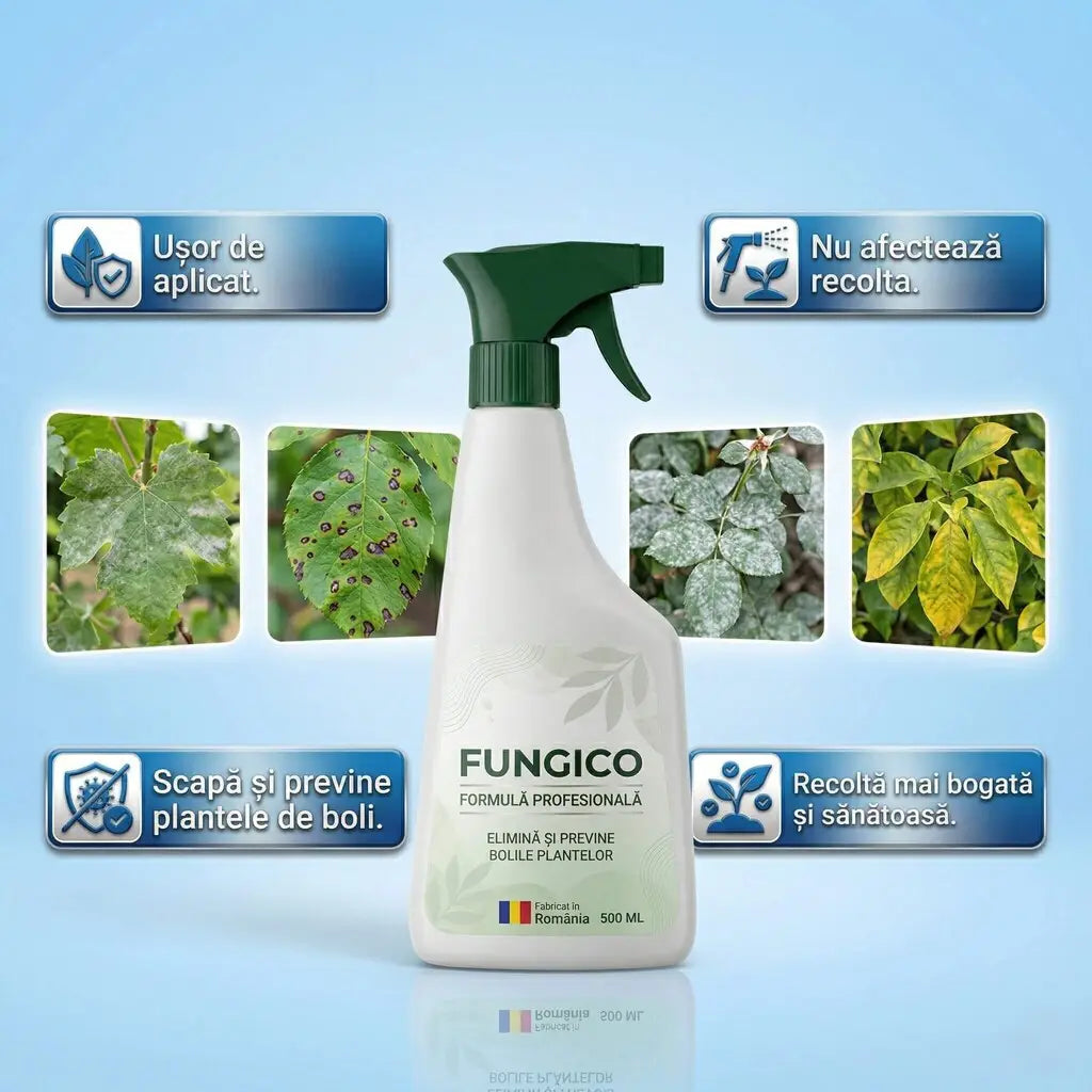 FUNGICO® 500ML - FĂRĂ BOLI ȘI FĂRĂ DĂUNĂTORI