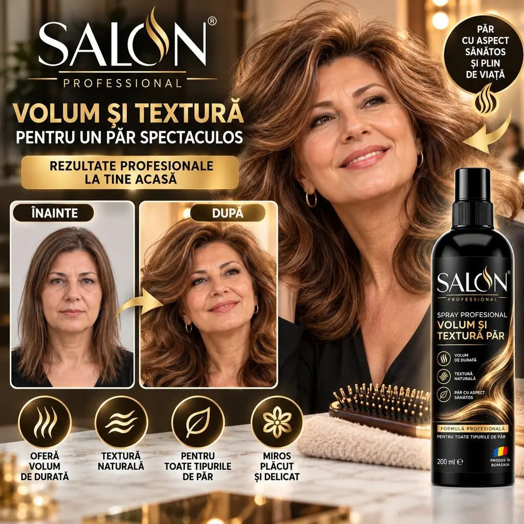 SALON® - Spray Păr Volum și Textură