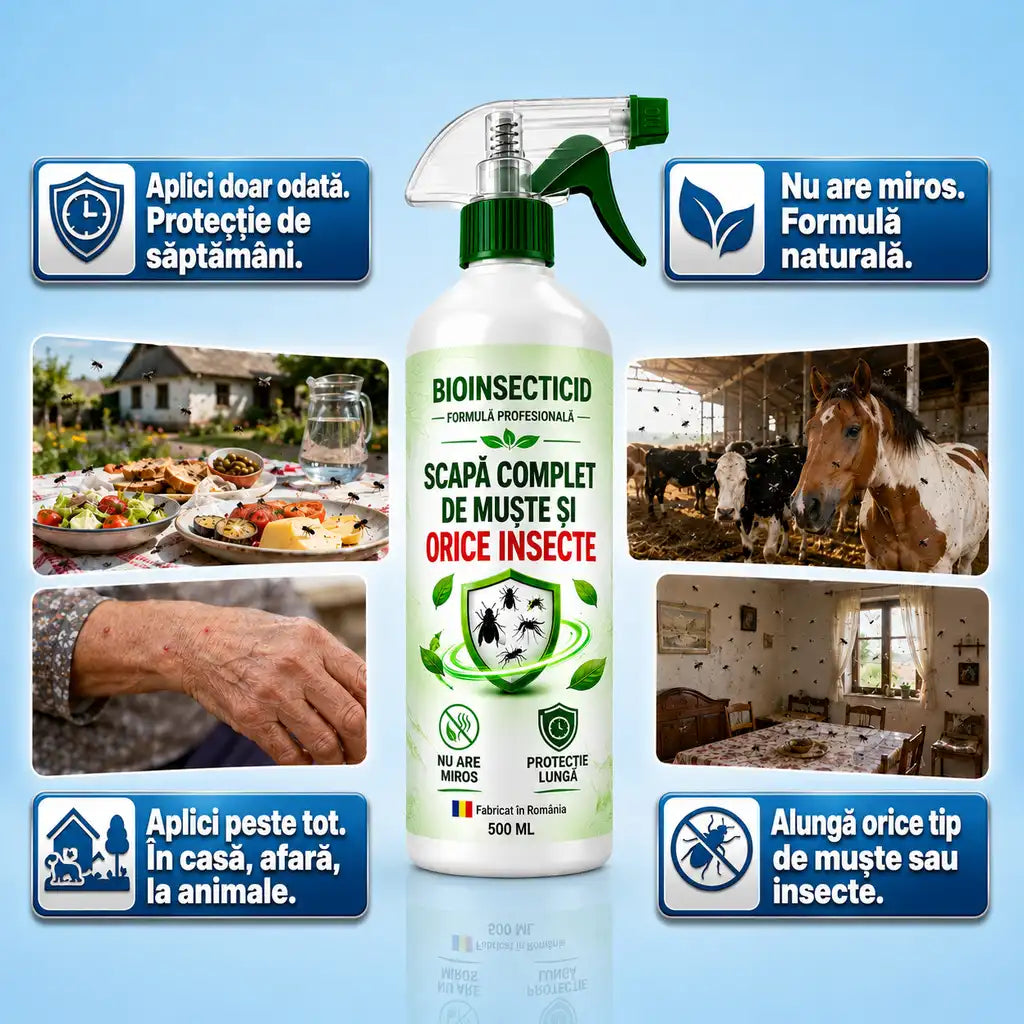 InsectiX 500ML - Fără Muște și Tânțari