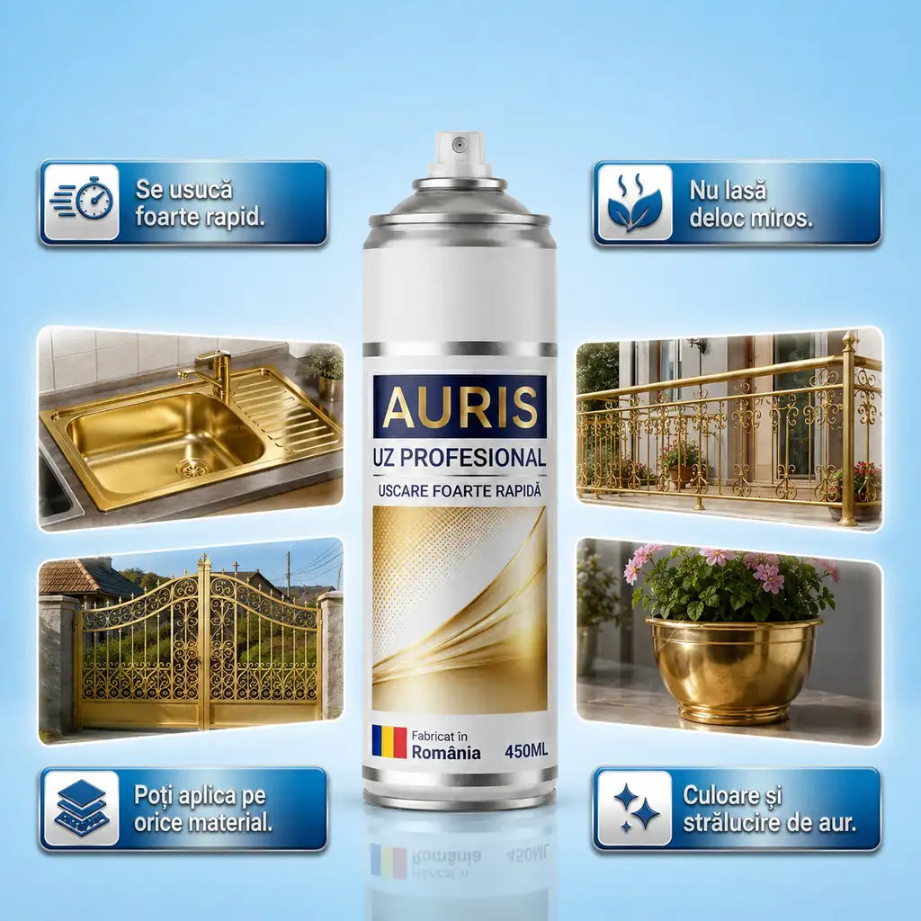 AURIS® - Vopsea Profesională Aurie 18K